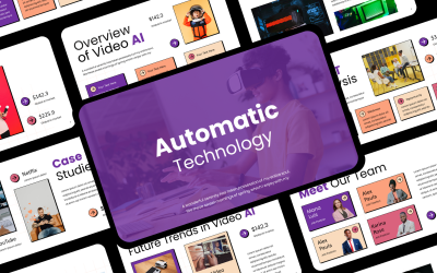 Prezentace v PowerPointu o technologiích umělé inteligence pro automobily