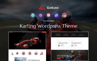 Gokzo - Tema WordPress per il karting