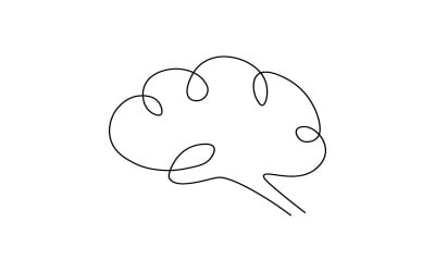 2. Human Brain continuous one line drawing white background.ai