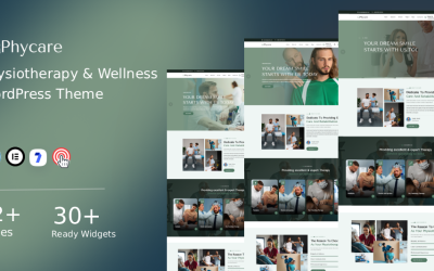 Phycare - WordPress šablona pro fyzioterapii a wellness