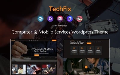 Techfix - Computer And Mobile Services WordPress theme