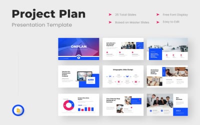 Onplan - Project Plan Google Slides Presentation Template