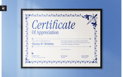 Royal Classic Certificate