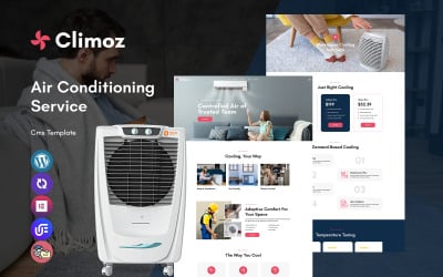 Climoz - Air Conditioning Services Multipurpose Responsive WordPress Theme