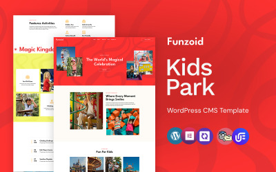 Funzoid - 儿童公园和娱乐俱乐部 WordPress Elementor 主题