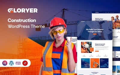 Gloryer - Tema WordPress per l&amp;#39;edilizia