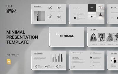 Minimal Google Slides Presentation Template