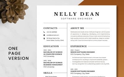 Software Engineer Resume Template Google Docs