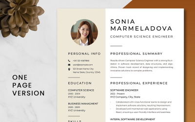 Szablon CV informatyka