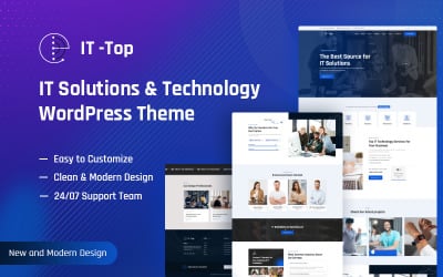 Ittop – Tema de WordPress para soluciones de TI y tecnología