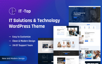 Ittop – WordPress тема для ИТ-решений и технологий