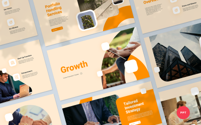 PowerPoint-sjabloon voor beleggerspresentatie