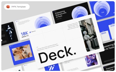 Ai Business deck PowerPoint Presentation Template