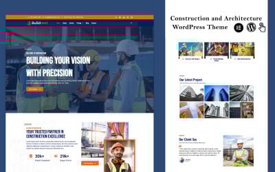 Buildnest - Construction and Architecture WordPress Theme