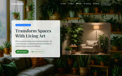 Green Haven | Progettazione professionale di interni e di piante