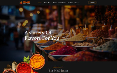 JL芳香有机农业食品Joomla6模板