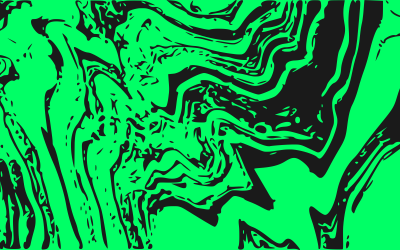 Black &amp;amp; Green Grungy Texture Background