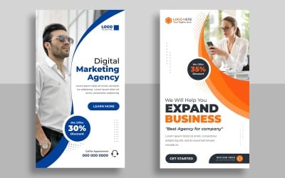 Digital marketing Agency Instagram Story Template Ver-1