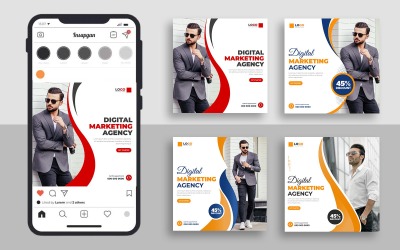 Digital Marketing Social Media Post Template Ver-5