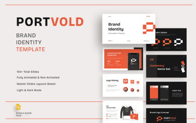 Portvold - Brand Identity Google Slides Presentation