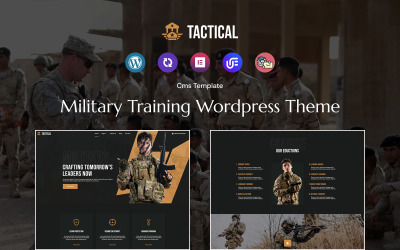 Tactical – Militärtraining WordPress-Theme