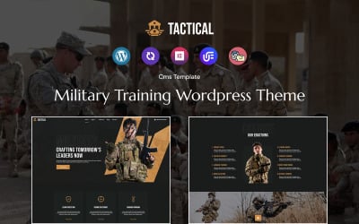 Tema WordPress Tático - Treinamento Militar