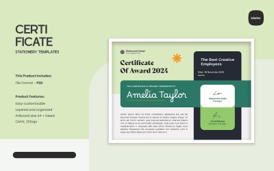 Certificate Templates – Vol. 064