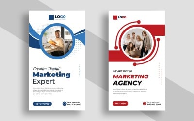 Digital Marketing Agency Instagram Story Template Ver-10