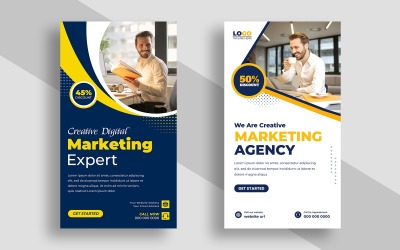 Digital Marketing Agency Instagram Story Template Ver-13