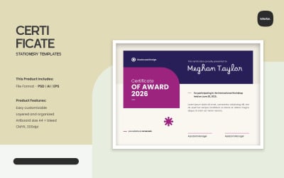 Certificate Templates – Vol. 073