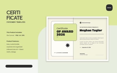 Certificate Templates – Vol. 078