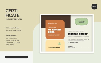 Certificate Templates – Vol. 080