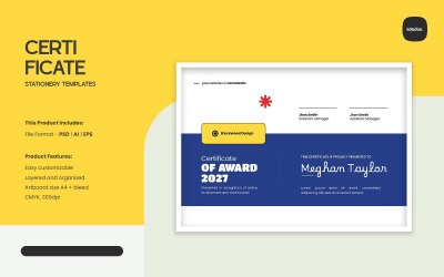 Certificate Templates – Vol. 084