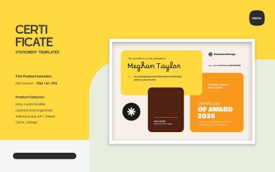 Certificate Templates – Vol. 89