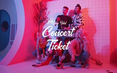 Bringen Sie aufgeladene Leuchtstäbe mit / Kpop Idol