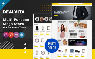 Dealvita Modern Mega Store WooCommerce WordPress Theme