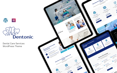 Dentonics - Tema WordPress per servizi di assistenza odontoiatrica