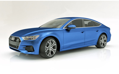 Audi A7 Sportback 2019 3d modeli