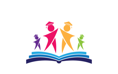Logovorlage für Bibliotheken und Bildung