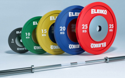Olympische halterset Eleiko 3D-model