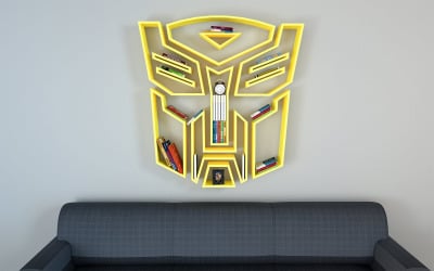 Transformers BookShelf 3d model