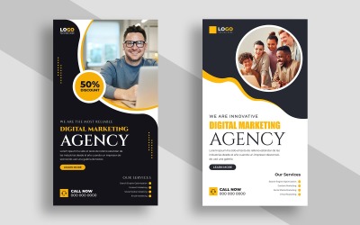 Digital Marketing Agency Instagram Story Template Ver-31