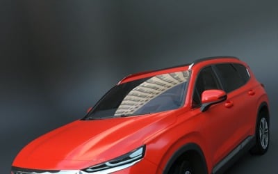 Hyundai Santa Fe 2020 modelo 3d