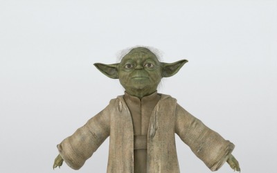 Personagem Yoda 3D modelo 3D