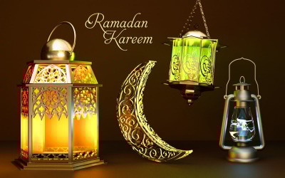 Ramadan Kareem PACK v2 Modello 3d