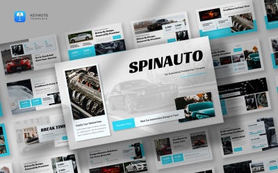 Spinauto - Car Automotive Keynote Template