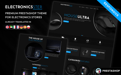 Electronics Ster - responzivní Prestashop šablona pro víceúčelové aplikace