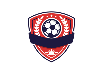 Futbol Kulübü Logo Şablonu Tasarımı