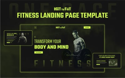 Hiittofiit - Plantilla Next.js de OnePage Fitness