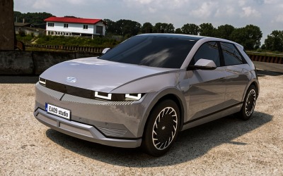 2022-es Hyundai IONIQ 5 3D modell